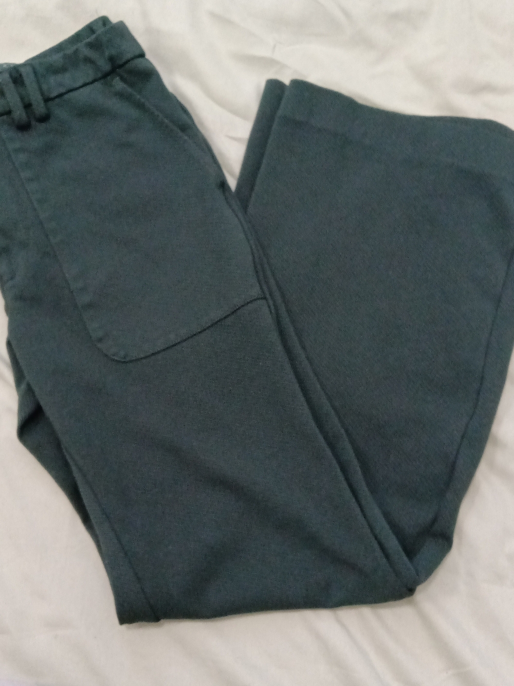 Anthropologie The Essential Trouser Forest Green Pants Size 4